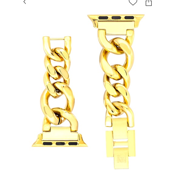 ANNE KLEIN APPLE WATCH CHAIN BRACELET - Picture 3 of 4